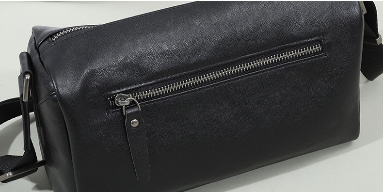 植物タンニン鞣しの天然牛革クロスボディバッグ/クラッチバッグXK2076076HD