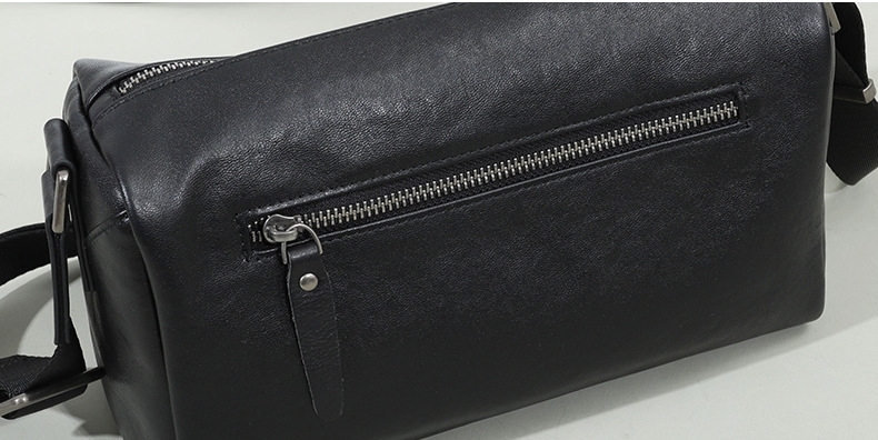 植物タンニン鞣しの天然牛革クロスボディバッグ/クラッチバッグXK2076076HD