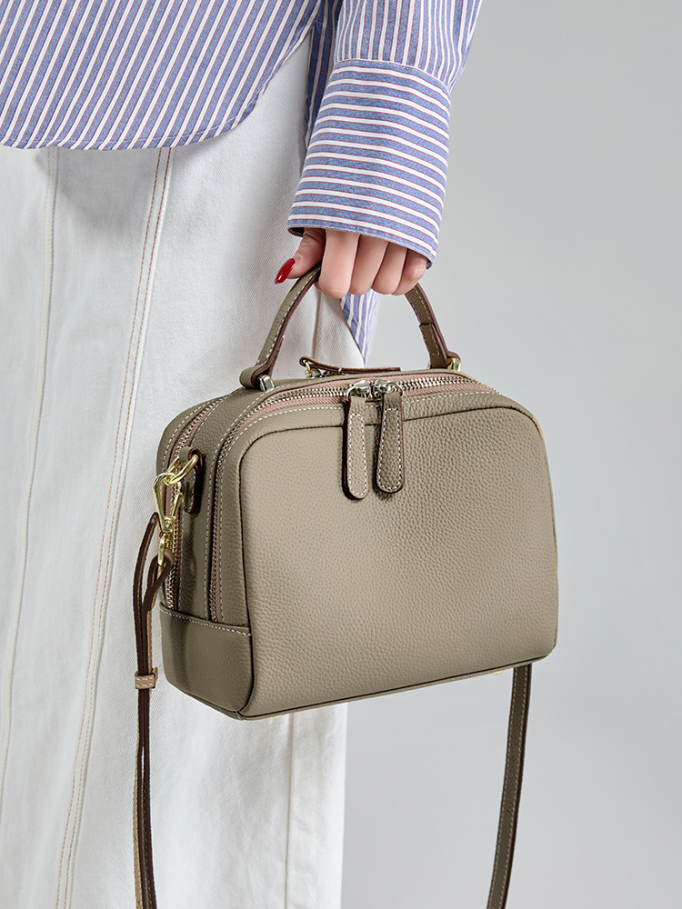 2色から選択可能※通勤に最適※上質な天然牛革斜ショルダーバッグ ※トートバッグ ※送料無料