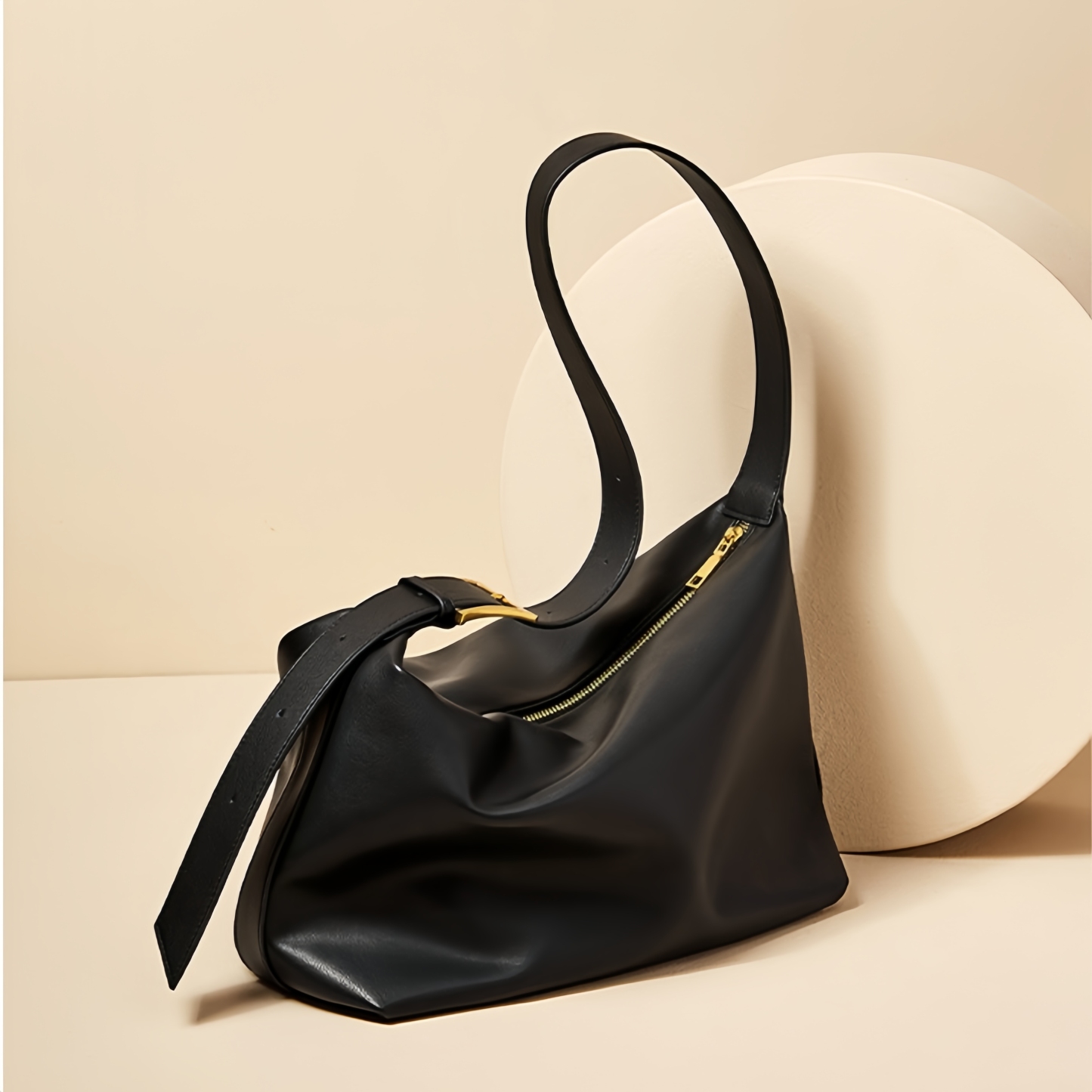 コーヒー|ベージュ|カラメル|黒|白|クリーム•6色|牛革ショルダーバッグ