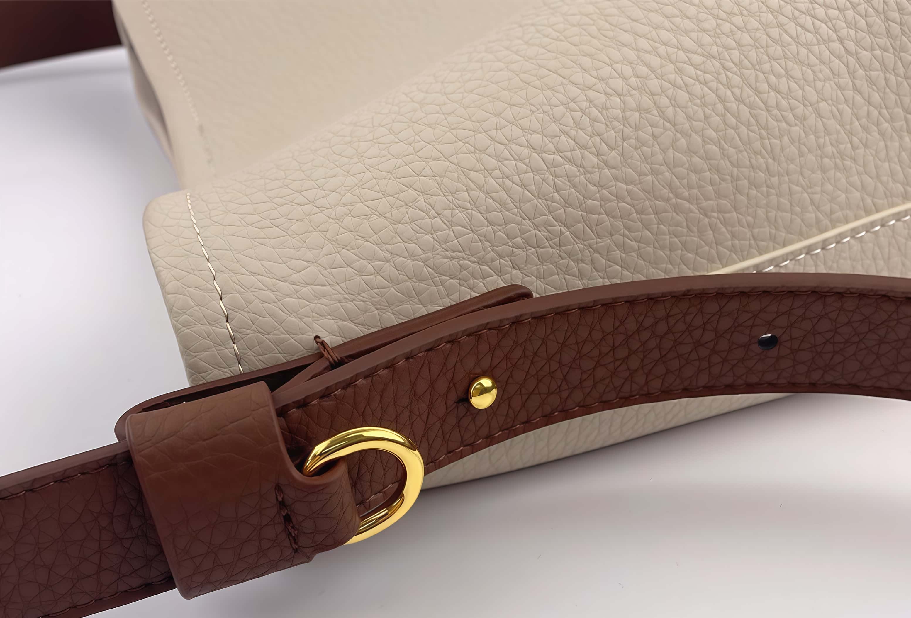 新発売 ！ベージュ|茶|黒|3色♦天然ソフト牛革トートバッグ ♦