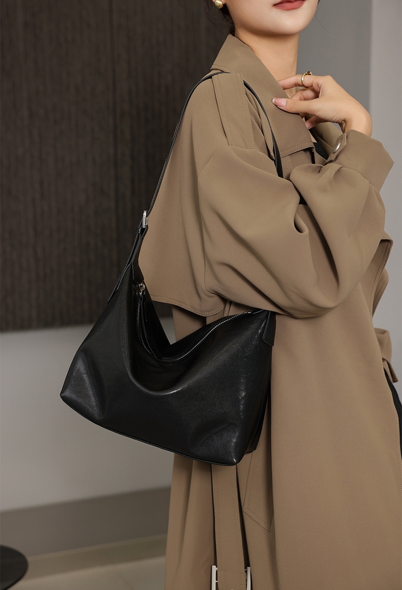 •ファッションリートロ•3色•植物タンニン製の牛革トートバッグ •牛革ハンドバッグ•