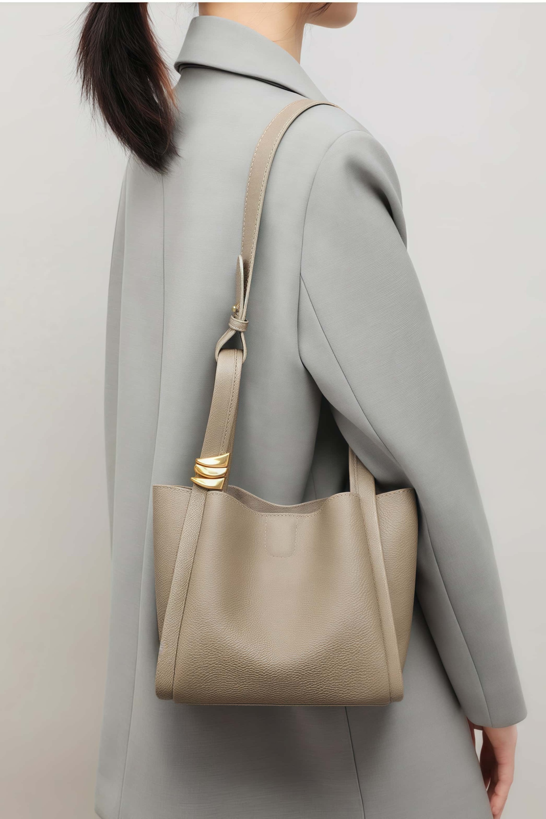 牛革ハンドバッグ|牛革ショルダーバッグ|子母バッグ