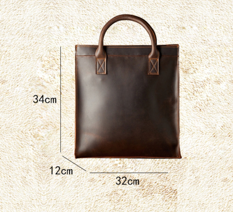 牛革のビジネスハンドバッグ|シングルショルダー・クロスボディ