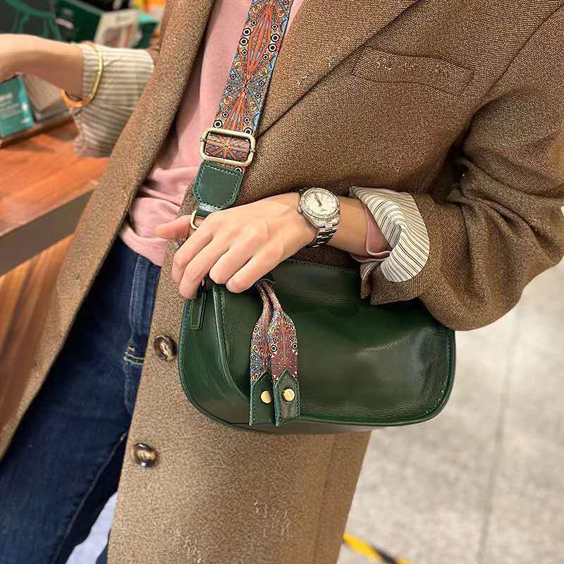 レザーバッグ|2WAY|5色|植物鞣し天然牛革ショルダーバッグ|サコッシュ