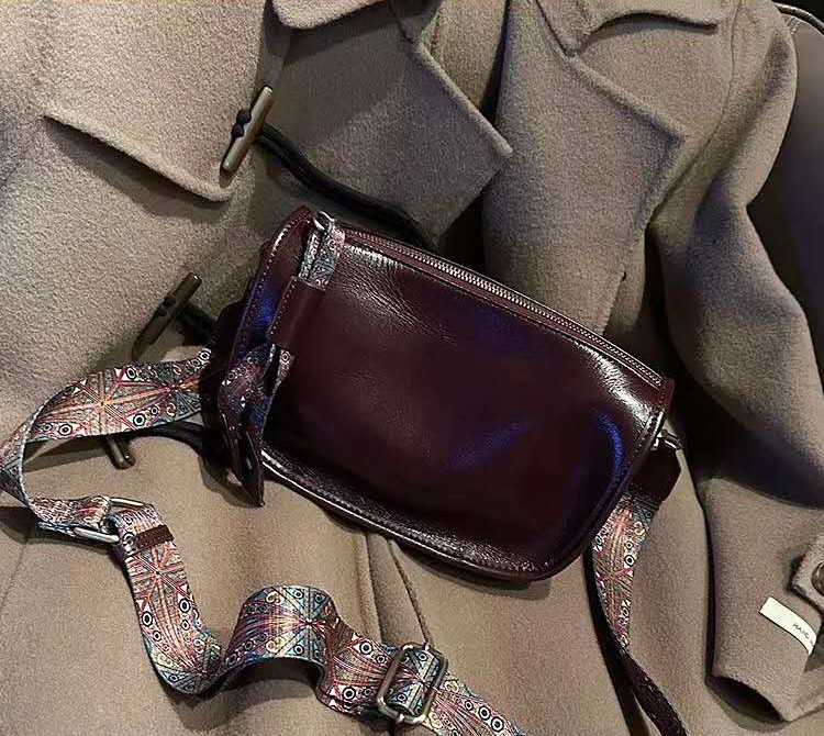 レザーバッグ|2WAY|5色|植物鞣し天然牛革ショルダーバッグ|サコッシュ