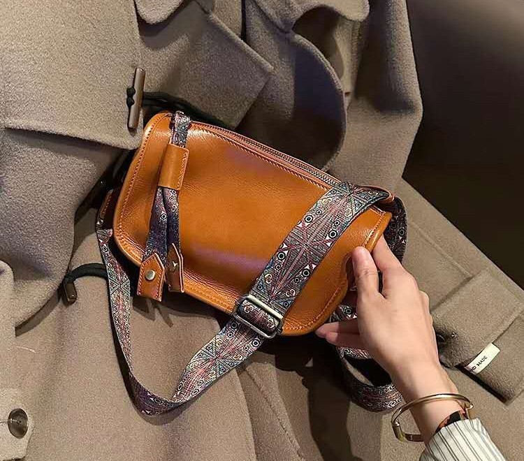 レザーバッグ|2WAY|5色|植物鞣し天然牛革ショルダーバッグ|サコッシュ