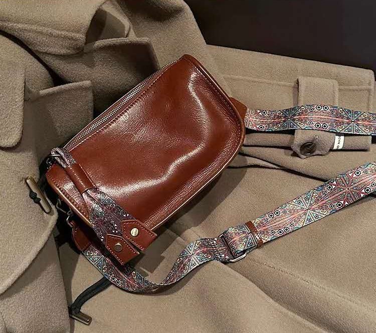 レザーバッグ|2WAY|5色|植物鞣し天然牛革ショルダーバッグ|サコッシュ