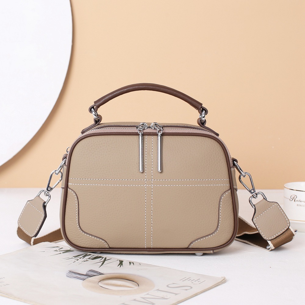 レトロな牛革バッグ|片肩バッグ|斜め掛けバッグ|ハンドバッグ|ショルダーバッグ