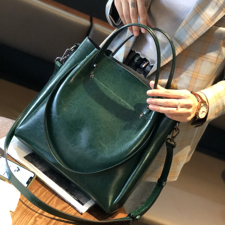 6色|3WAY牛革トートバッグ|牛革肩がけかばん|ハンドバッグ|レザーバッグ|斜め掛けバッグ