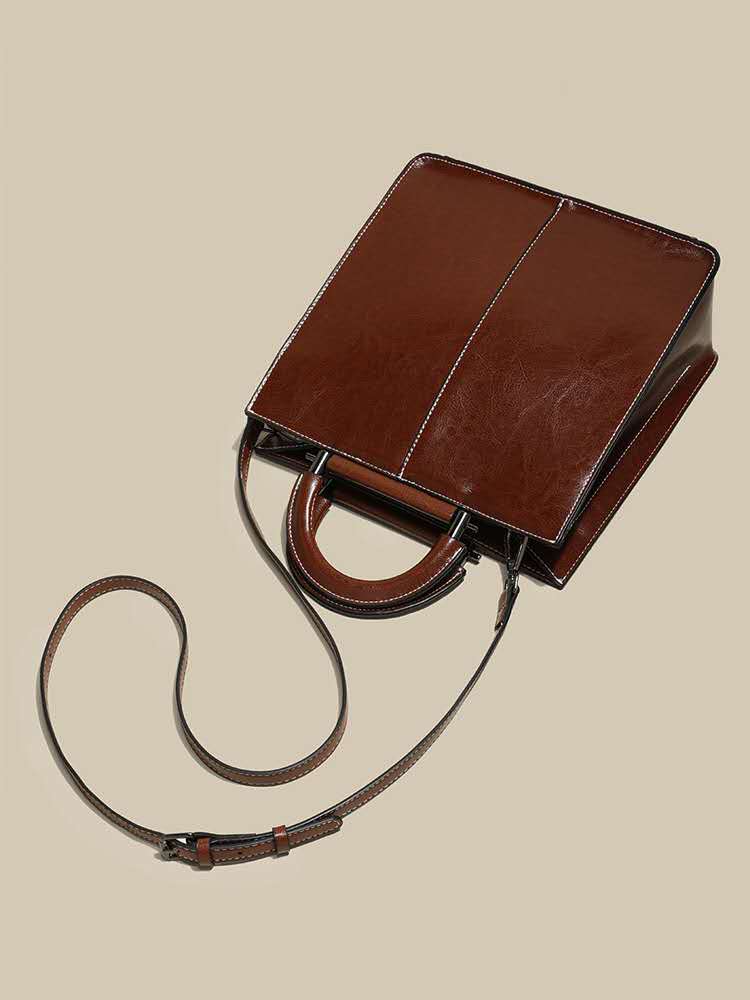 牛革ビジネスバッグ|ハンドバッグ|牛革肩がけかばん|トートバッグ