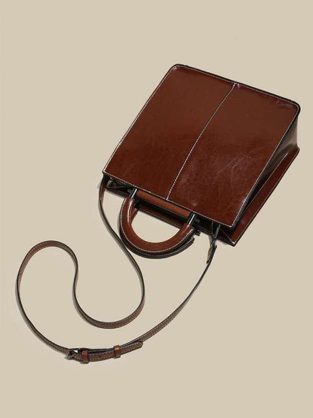 牛革ビジネスバッグ|ハンドバッグ|牛革肩がけかばん|トートバッグ