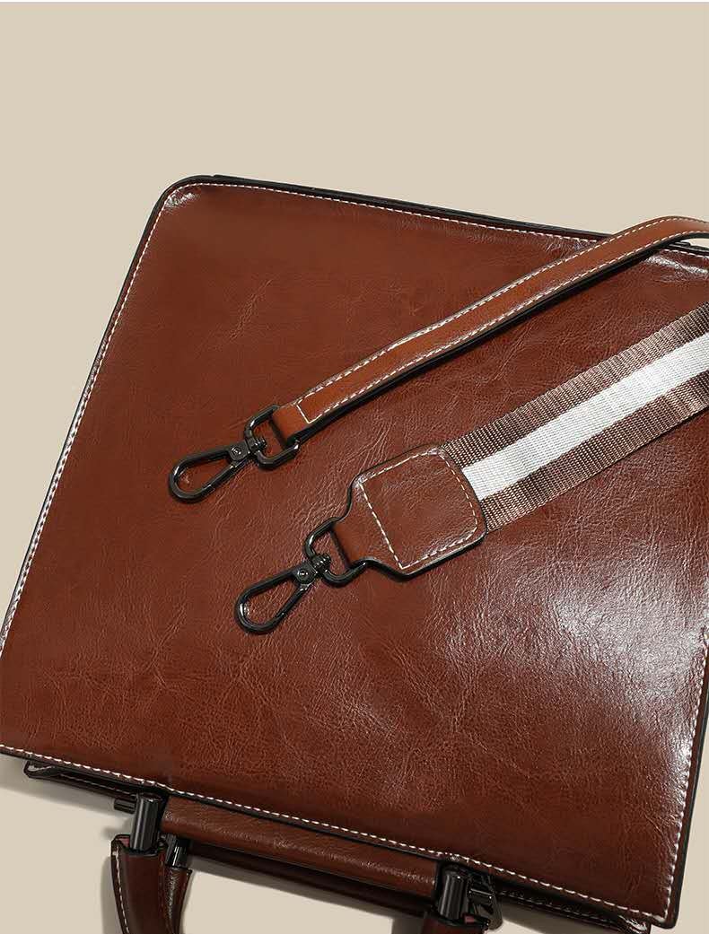 牛革ビジネスバッグ|ハンドバッグ|牛革肩がけかばん|トートバッグ