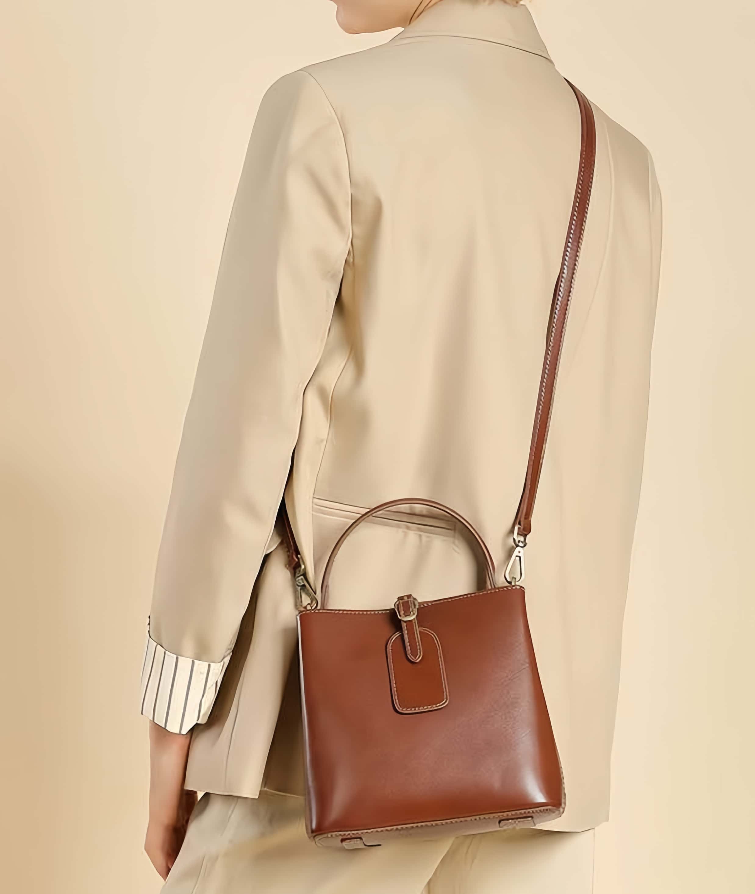 レディースレザーバッグ|牛革ハンドバッグ|3WAY|7色|牛革ショルダーバッグ