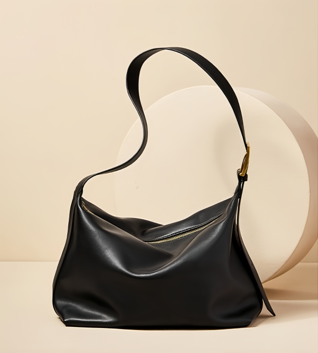 コーヒー|ベージュ|カラメル|黒|白|クリーム•6色|牛革ショルダーバッグ