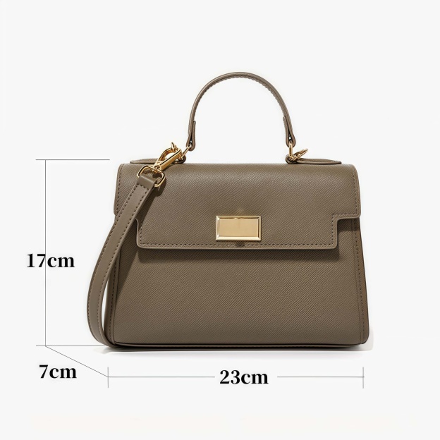 上品な気質 ！|黒|カラメル|カーキ|3色|牛革ハンドバッグ|牛革ショルダーバッグ