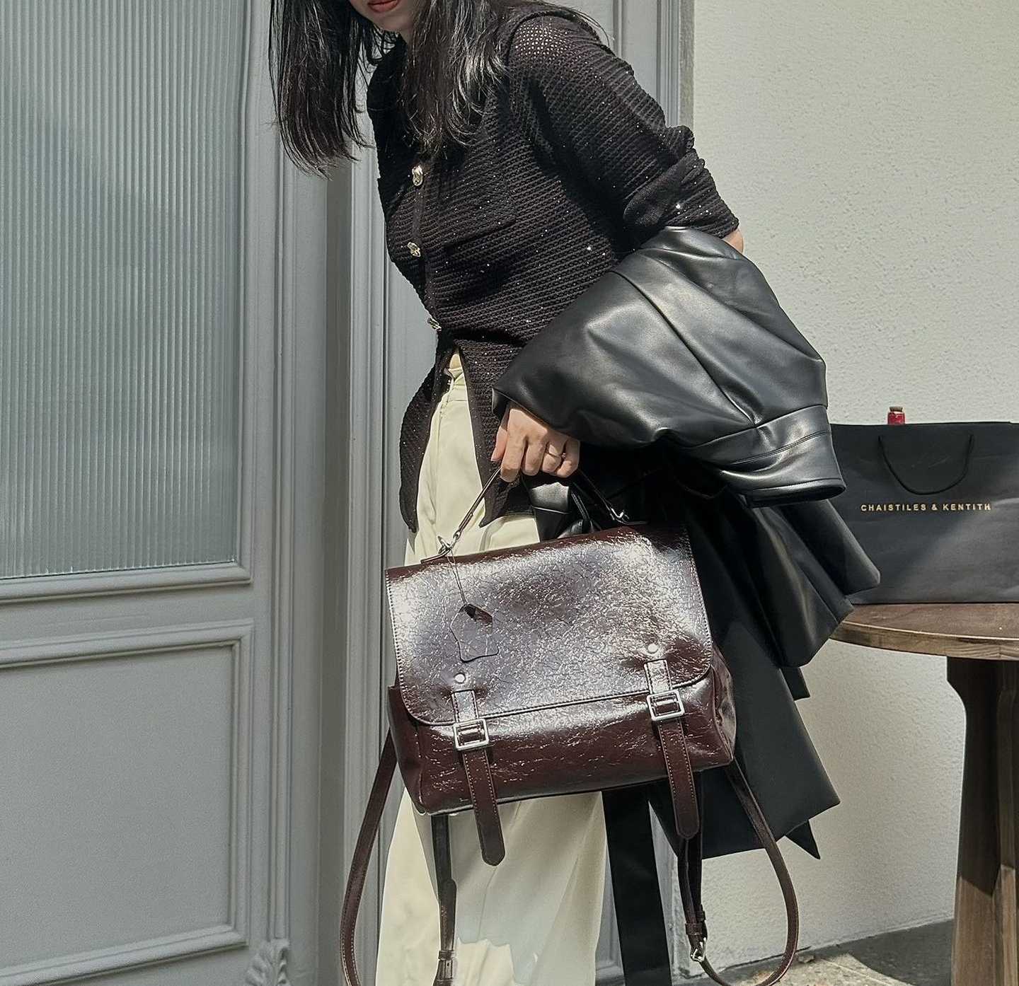 ▪高級感 ！ ▪4色•3つの使用モードを切り替え自在▪天然な牛革リユックバック▪牛革ショルダーバッグ▪ハンドバッグ