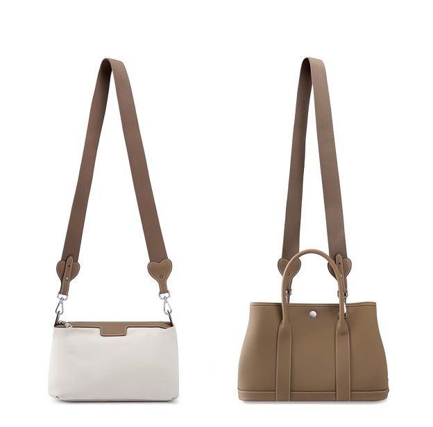 子袋付きの多機牛革バッグ|本革ハンドバッグ｜斜め掛けバッグ｜2本のショルダーストラップが付属しています