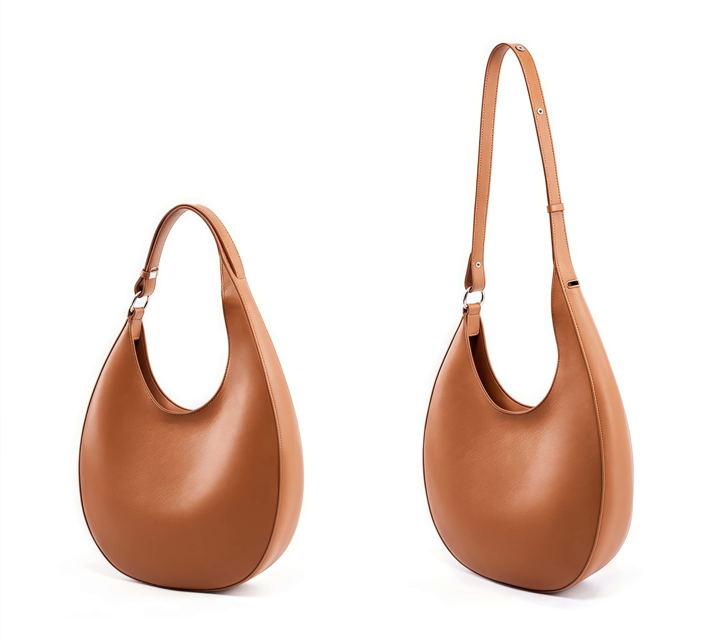 おしゃれで素敵！•カラメル|黒|茶|3色•天然牛革ショルダーバッグ•牛革トートバッグ