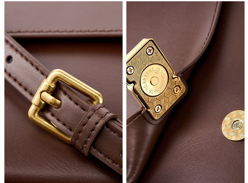 軽くて持ちやすい ！黒|白|コーヒー|カラメル|4色|牛革斜ショルダーバッグ