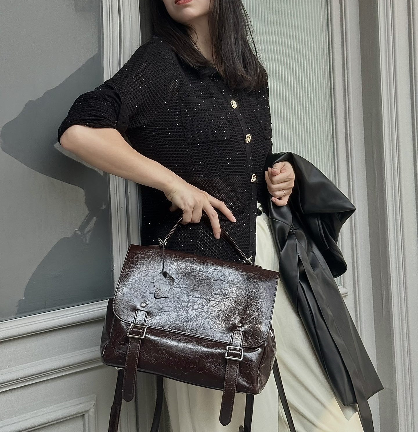 ▪高級感 ！ ▪4色•3つの使用モードを切り替え自在▪天然な牛革リユックバック▪牛革ショルダーバッグ▪ハンドバッグ