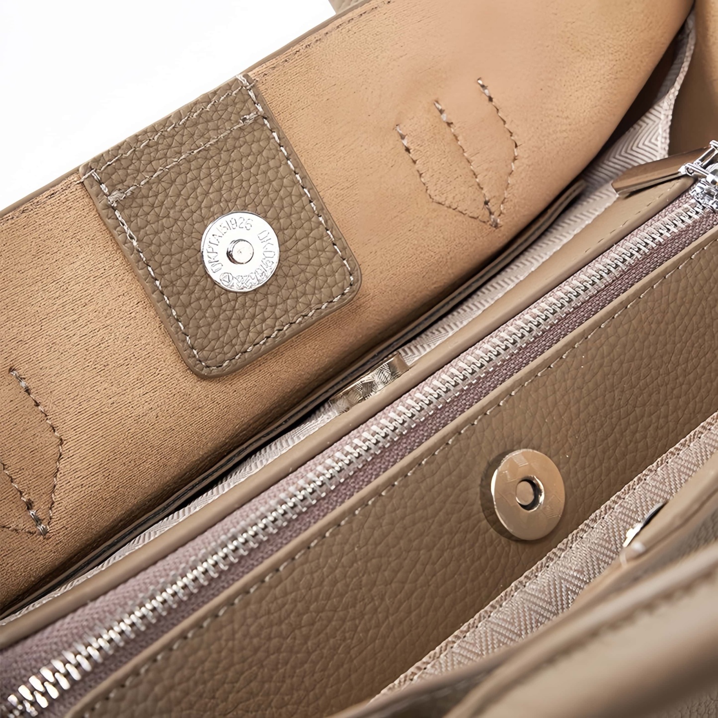 エレガント！グレー|黒|カラメル|3色•3WAY•天然の厚みのある柔らかい牛革ハンドバッグ•牛革肩掛けバッグ