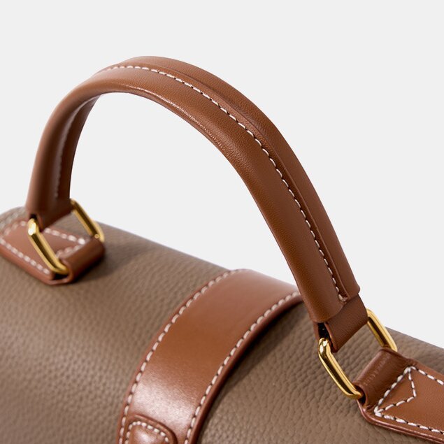 上質の魅力 ！|白|グレー|2色|牛革ハンドバッグ♥牛革ショルダーバッグ