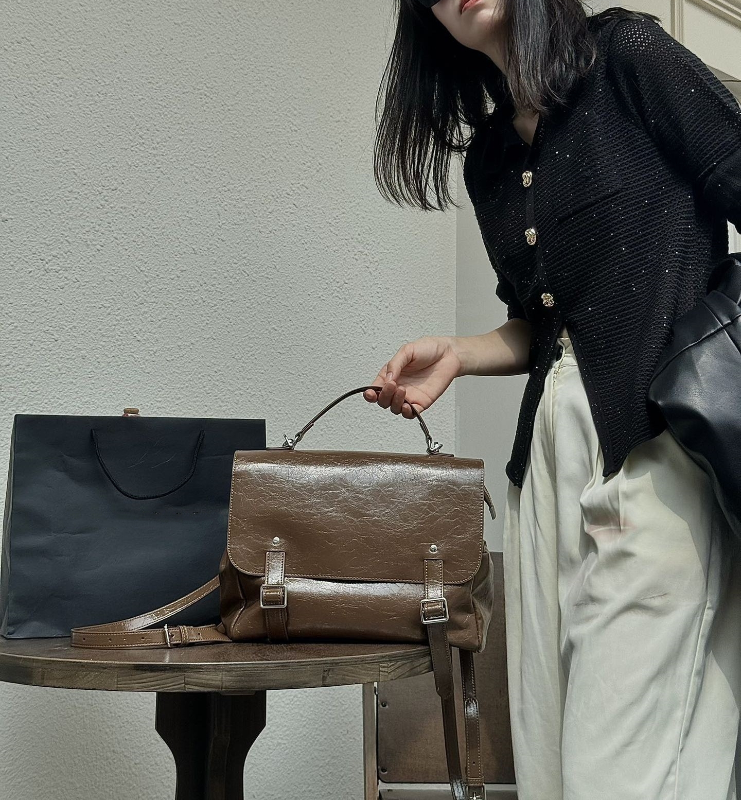 ▪高級感 ！ ▪4色•3つの使用モードを切り替え自在▪天然な牛革リユックバック▪牛革ショルダーバッグ▪ハンドバッグ