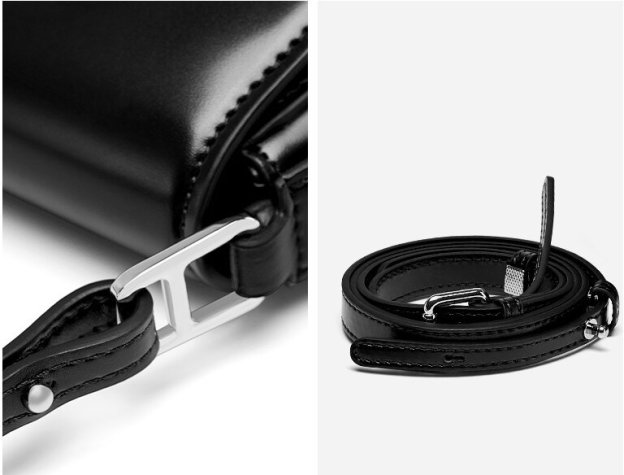 レザーエブニングバッグ|牛革ショルダーバッグ|斜め掛けバッグ