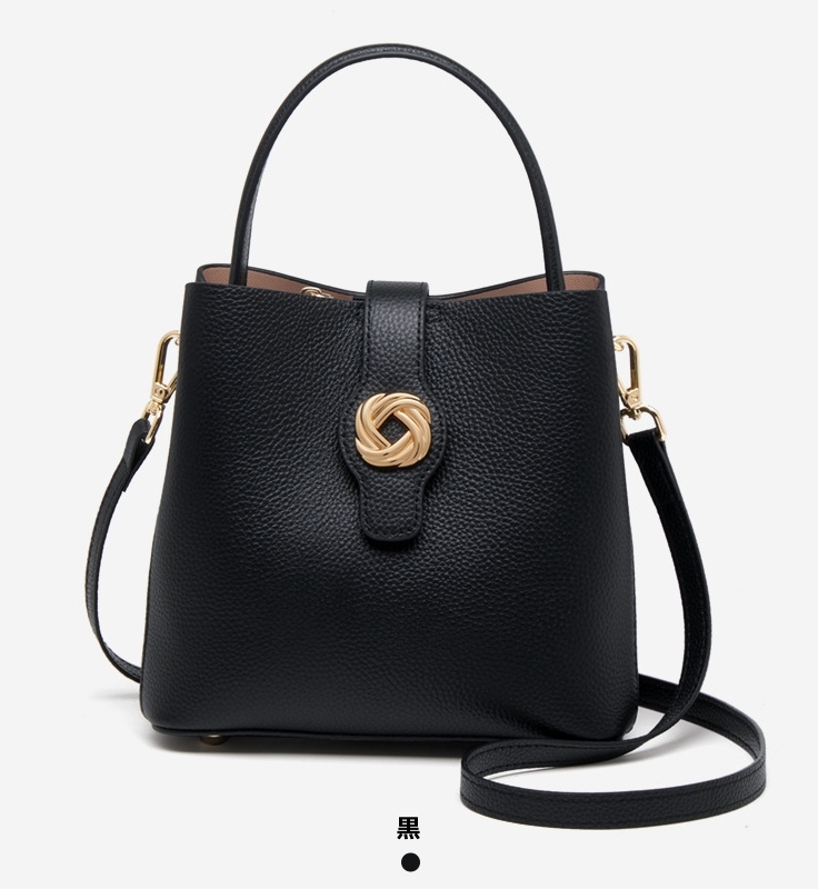 高級感 ！•黒|カーキ|ベージュ|•3色•天然牛革ハンドバッグ•牛革ショルダーバッグ