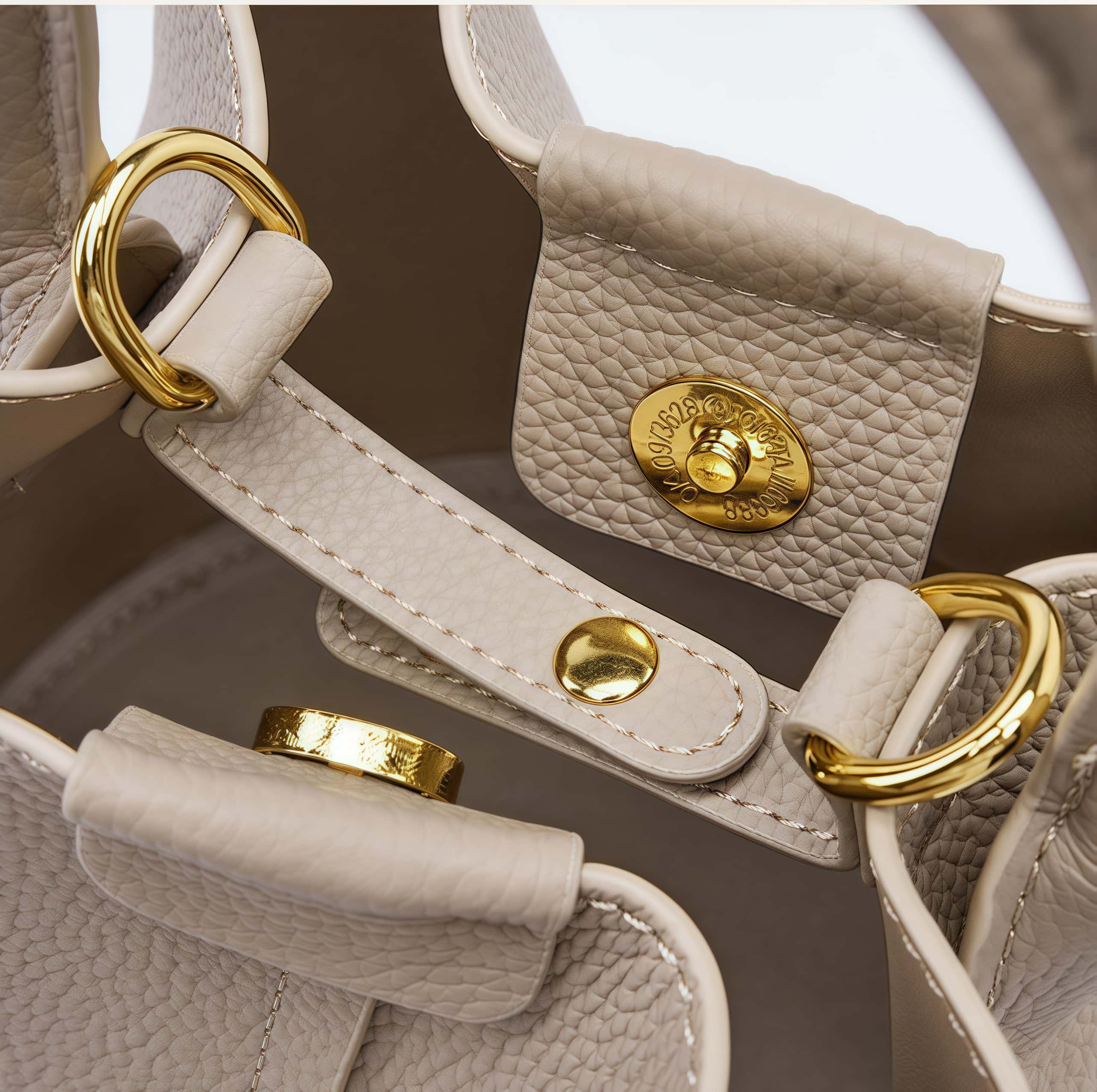 子袋付きの多機能牛革バッグ|本革ハンドバッグ｜斜め掛けバッグ｜2本のショルダーストラップが付属して