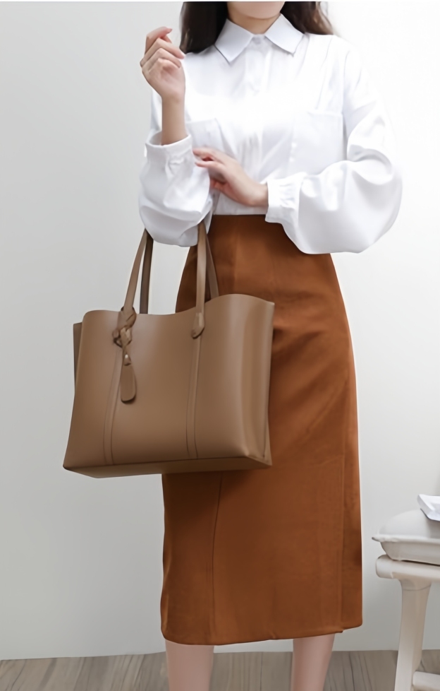 レトロな雰囲気満点 ！♦コーヒー|ベージュ|青|3色♦牛革製トートバッグ♦通勤や集会、旅行に最適♦大容量設計