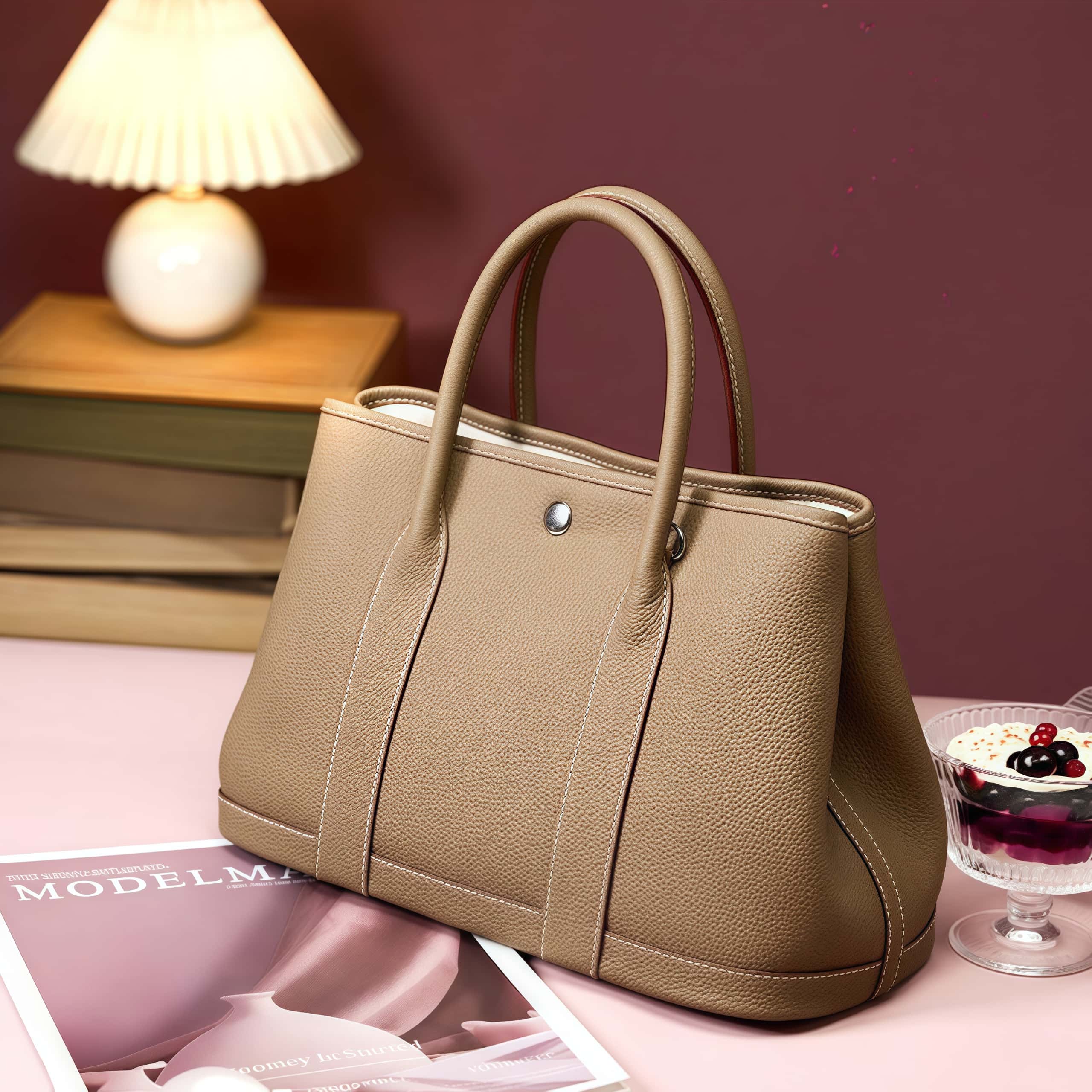 子袋付きの多機牛革バッグ|本革ハンドバッグ｜斜め掛けバッグ｜2本のショルダーストラップが付属しています