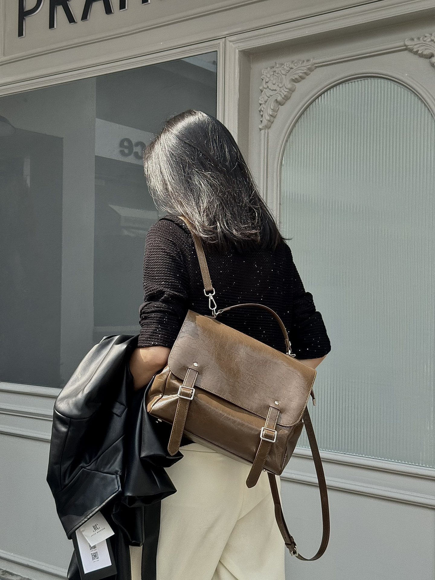 ▪高級感 ！ ▪4色•3つの使用モードを切り替え自在▪天然な牛革リユックバック▪牛革ショルダーバッグ▪ハンドバッグ