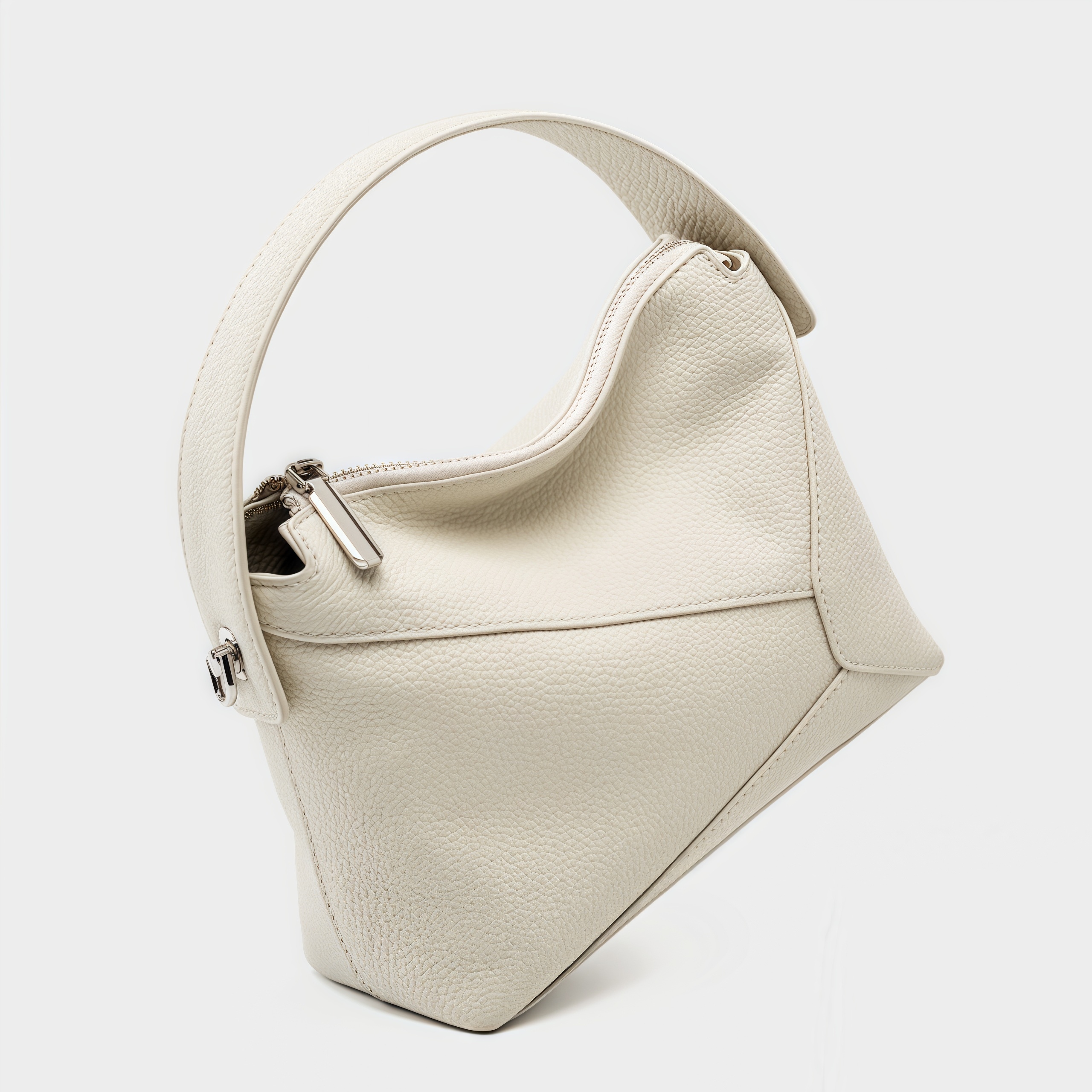 カーキ|黒|ベージュ|3WAY|レザーハンドバッグ|牛革ショルダーバッグ