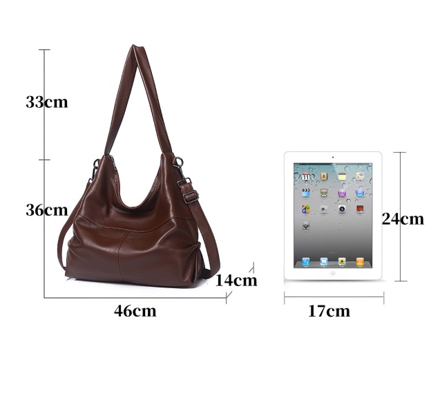 天然牛革トートバッグ |大容量|片肩バッグ|ショルダーバッグ|レザーバッグ