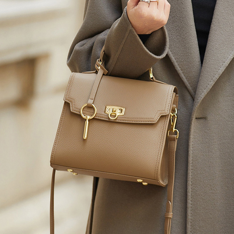 4色|牛革バッグ|牛革ハンドバッグ|ショルダーバッグ|斜め掛けバッグ