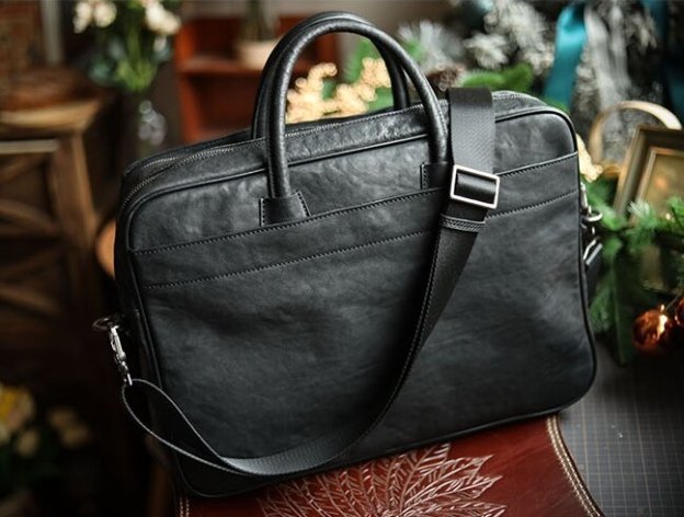 植物タンニン鞣しの天然牛革ハンドバッグ /ショルダーバッグST6098777HD