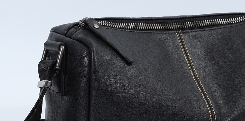 植物タンニン鞣しの天然牛革クロスボディバッグ/クラッチバッグXK2076076HD