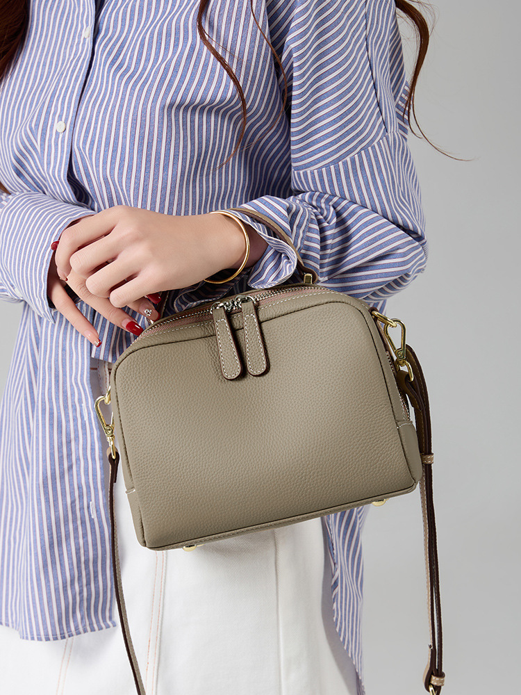 2色から選択可能※通勤に最適※上質な天然牛革斜ショルダーバッグ ※トートバッグ ※送料無料