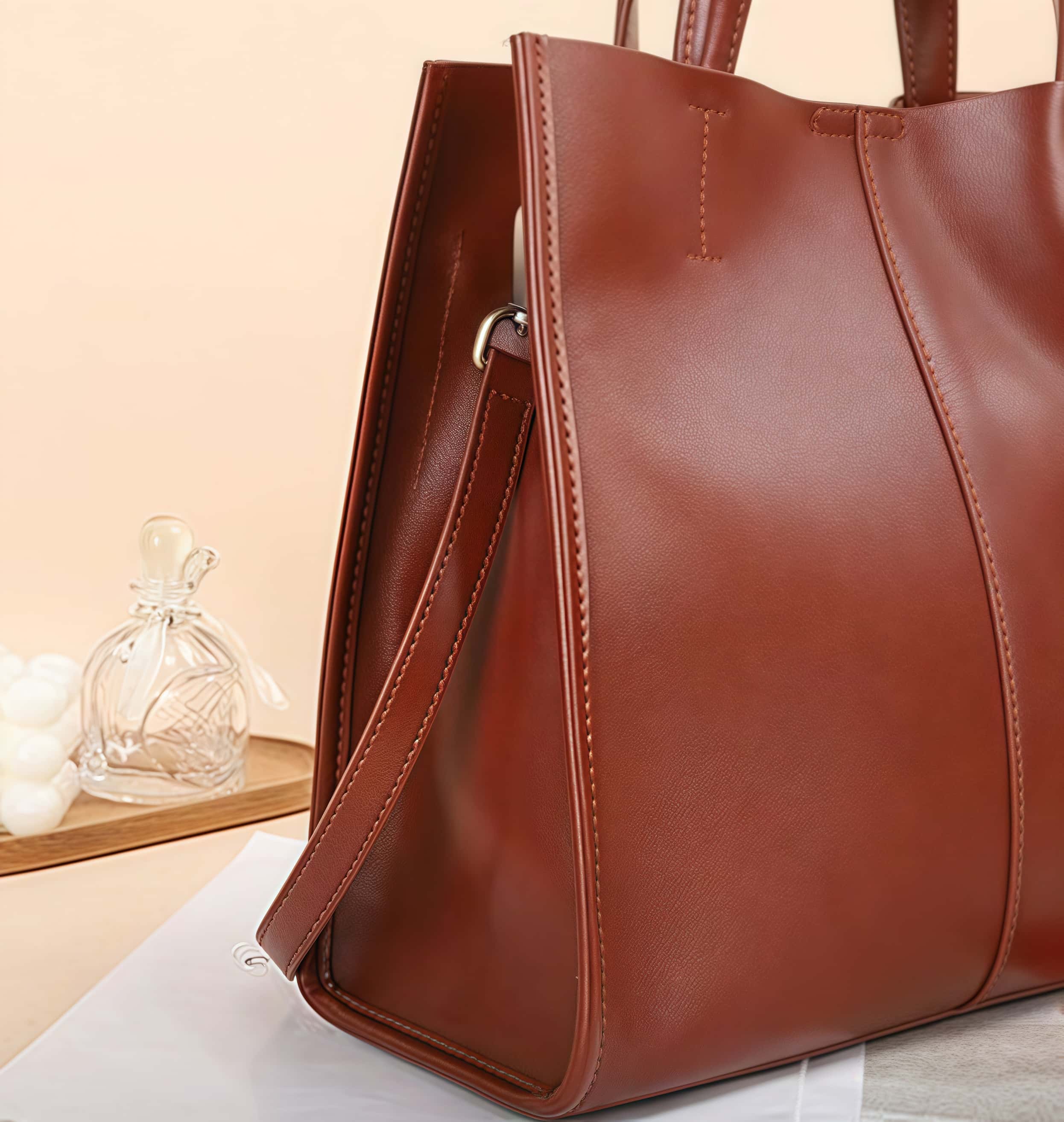 大容量3WAY|6色|通勤バッグ|牛革ト一トバッグ|手提げバッグ