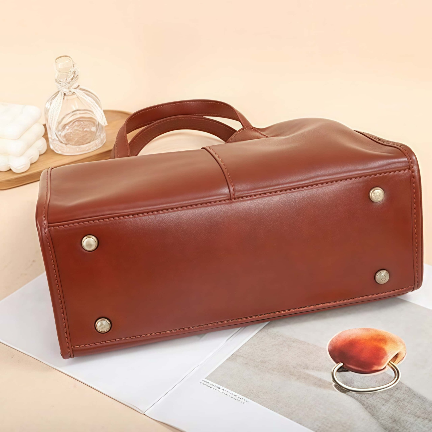 大容量3WAY|6色|通勤バッグ|牛革ト一トバッグ|手提げバッグ