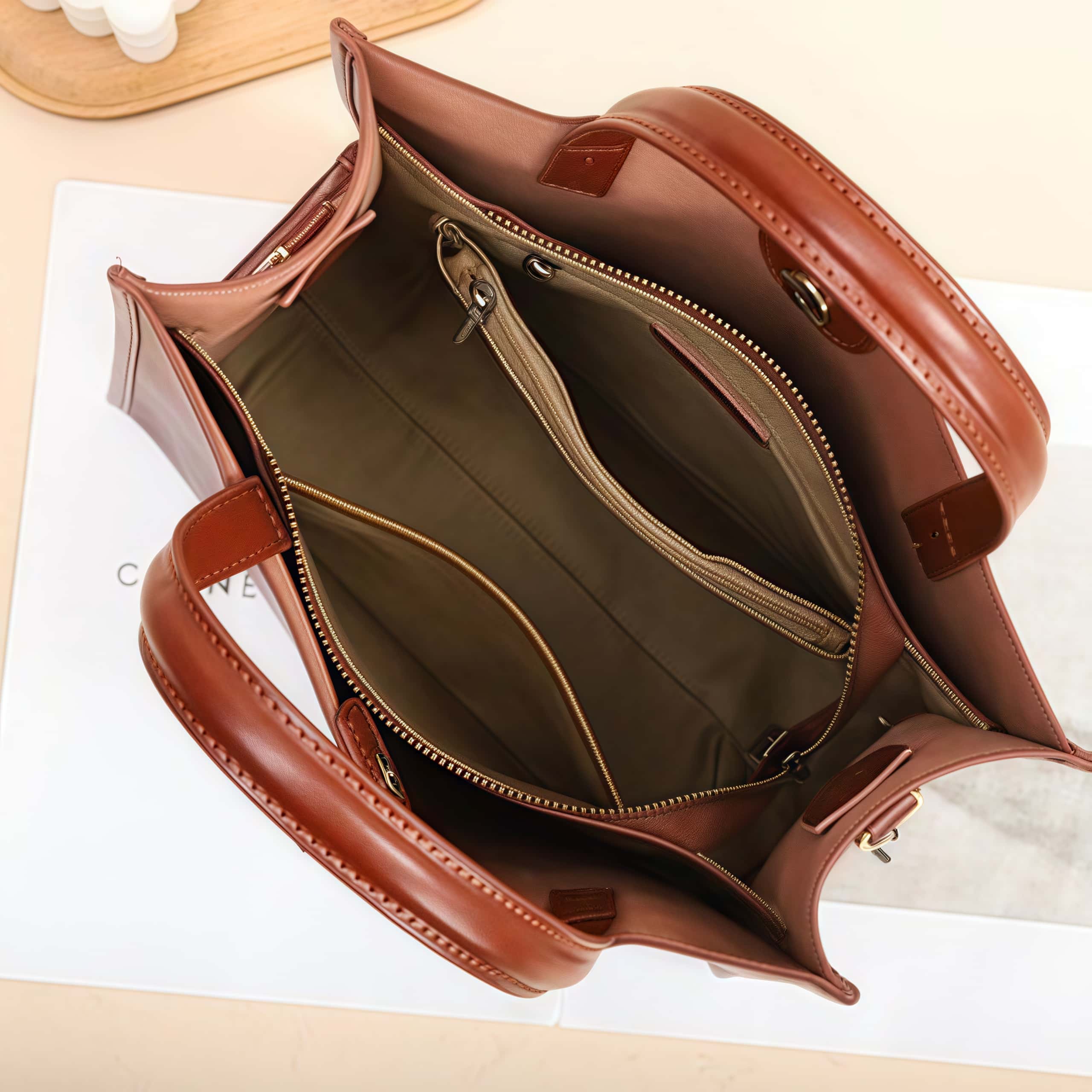 大容量3WAY|6色|通勤バッグ|牛革ト一トバッグ|手提げバッグ