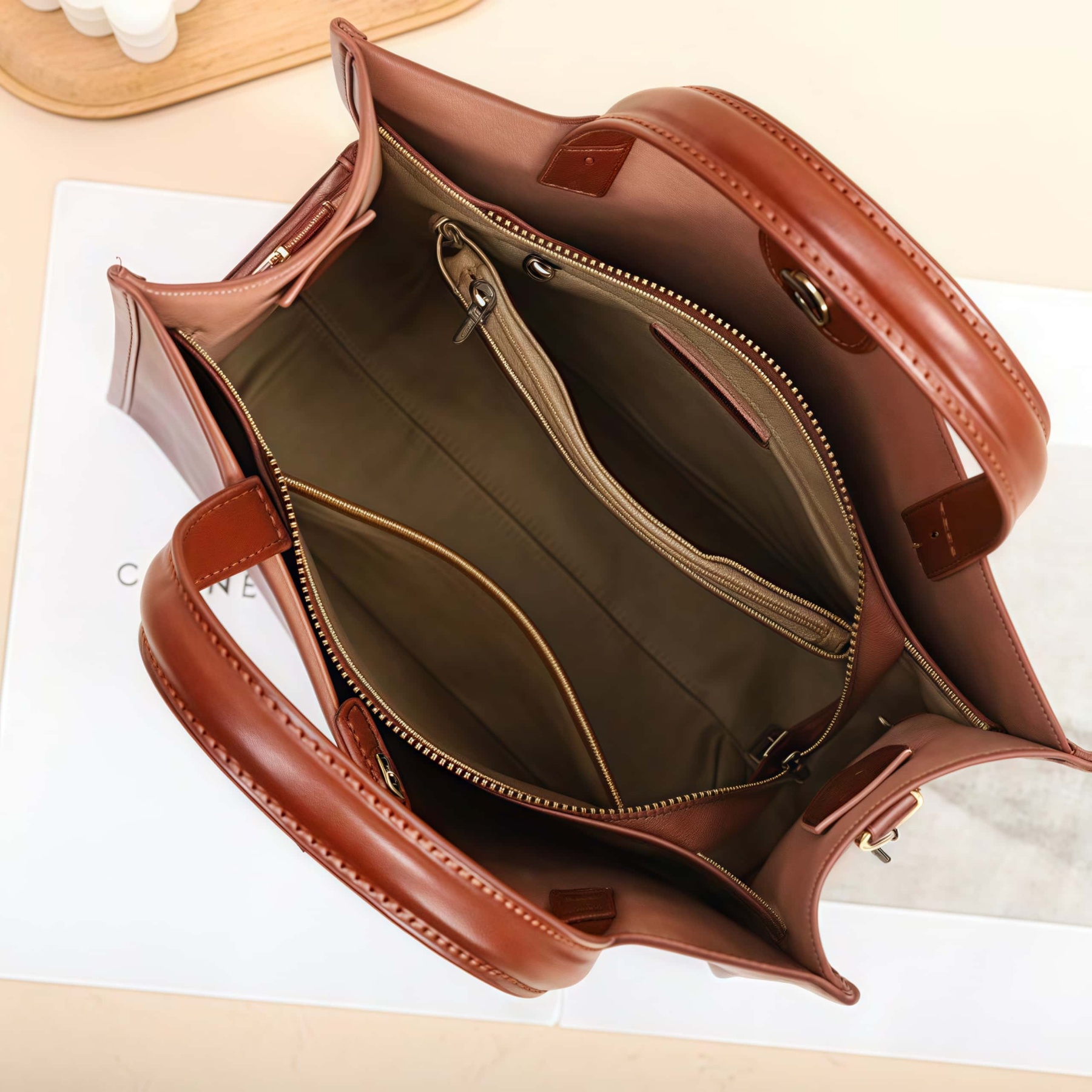 大容量3WAY|6色|通勤バッグ|牛革ト一トバッグ|手提げバッグ