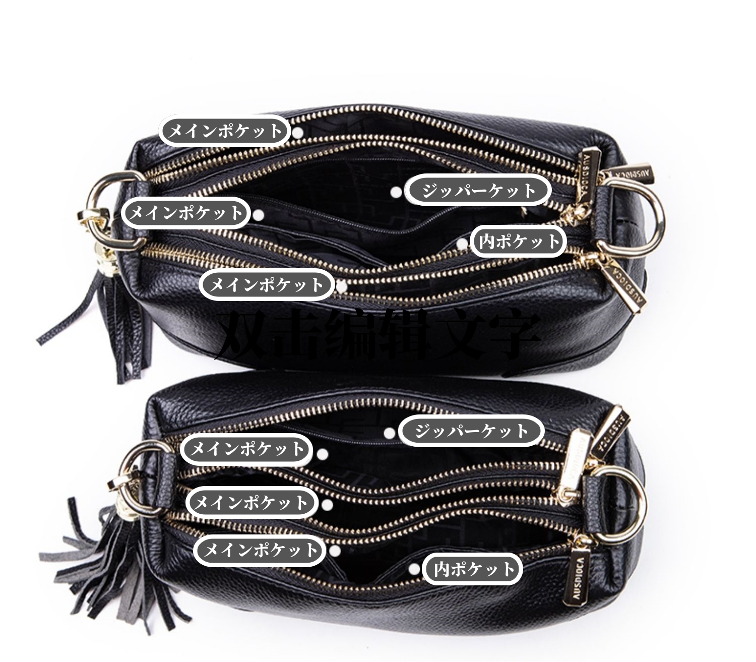 4色|斜め掛けバッグ|牛革斜ショルダーバッグ|肩掛けバッグ