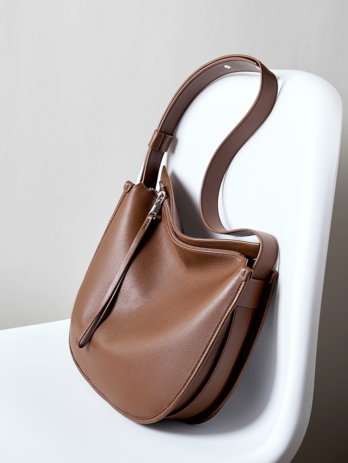 スタイリッシュなレトロ ！•カラメル|コーヒー|黒|3色•天然牛革シングルショルダーバッグ•牛革トートバッグ