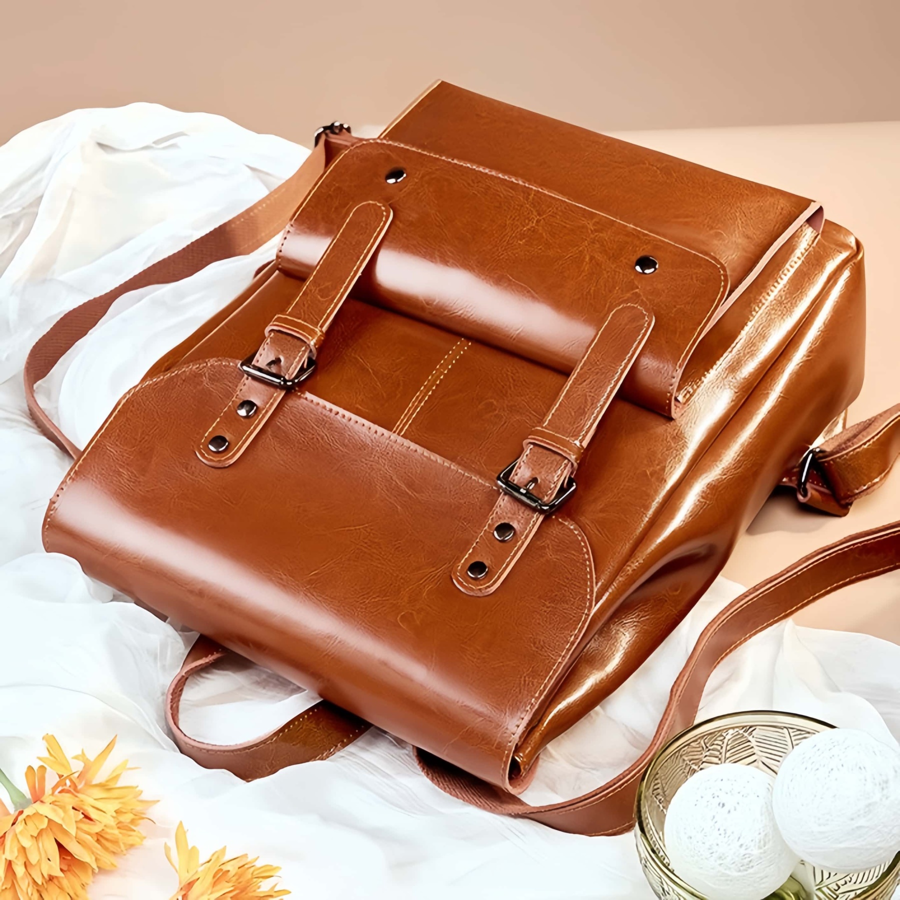 |3WAY|牛革リユック/トートバッグ |斜ショルダーバッグ