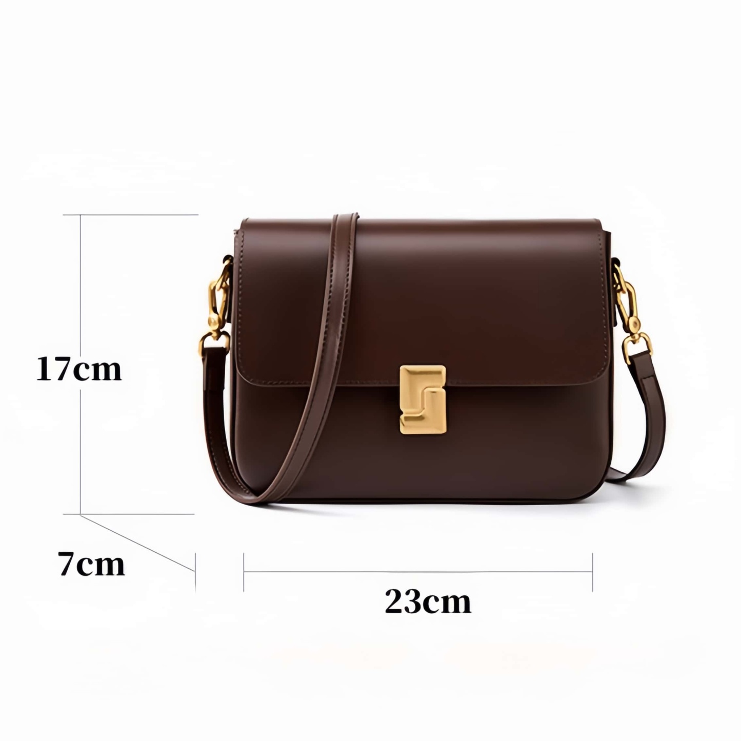 軽くて持ちやすい ！黒|白|コーヒー|カラメル|4色|牛革斜ショルダーバッグ