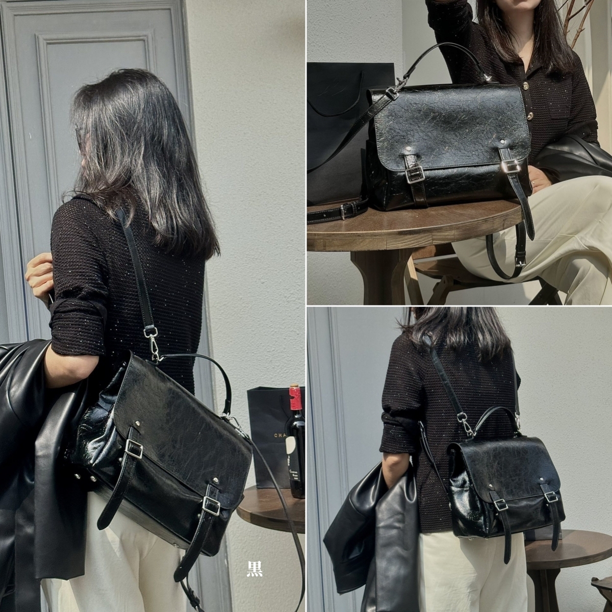 ▪高級感 ！ ▪4色•3つの使用モードを切り替え自在▪天然な牛革リユックバック▪牛革ショルダーバッグ▪ハンドバッグ