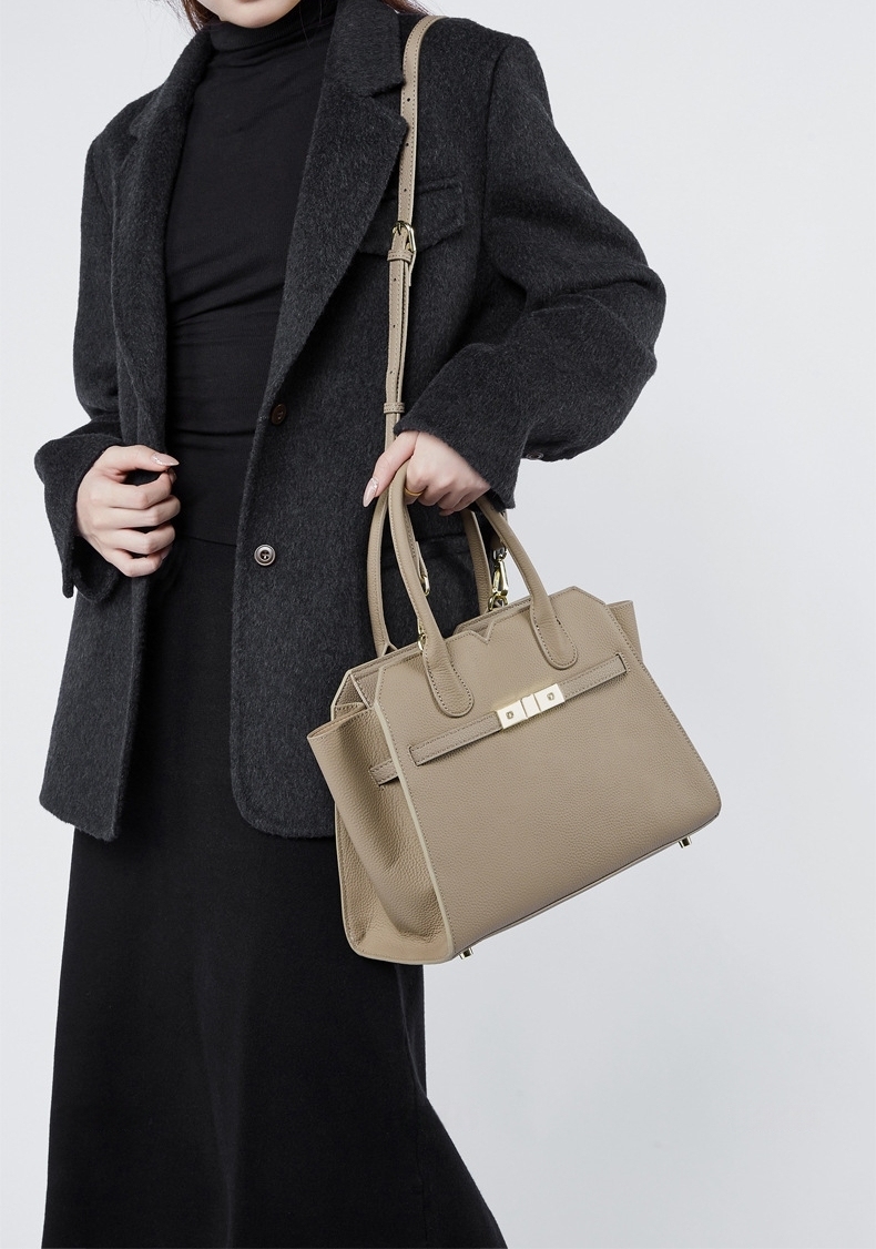 レディースビジネスバッグ|本革牛革手提げバッグ|ショルダーバッグ